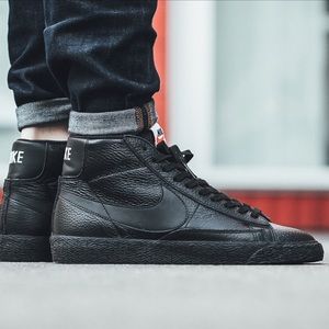 New - Nike Blazer Mid Premium Leather Shoes